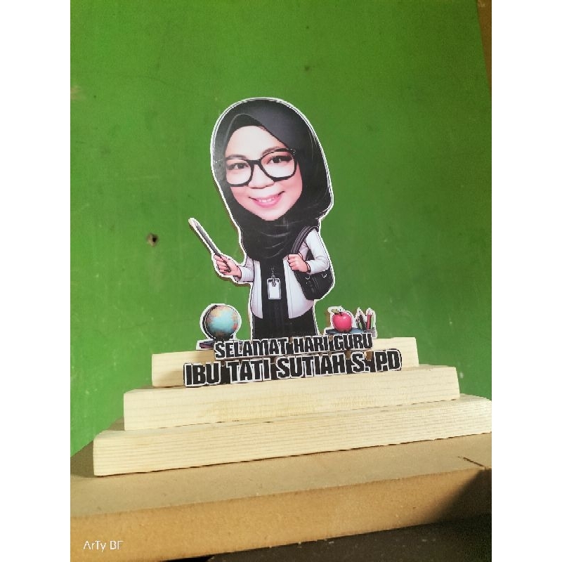 karikatur kayu Keren