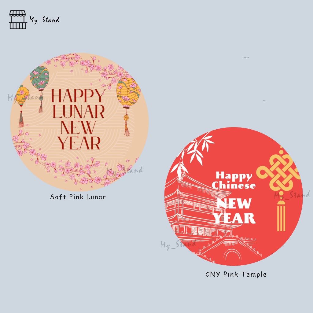 

Sticker Toples IMLEK CNY box Selamat Tahun Baru China Happy Chinese New Year Sinchia