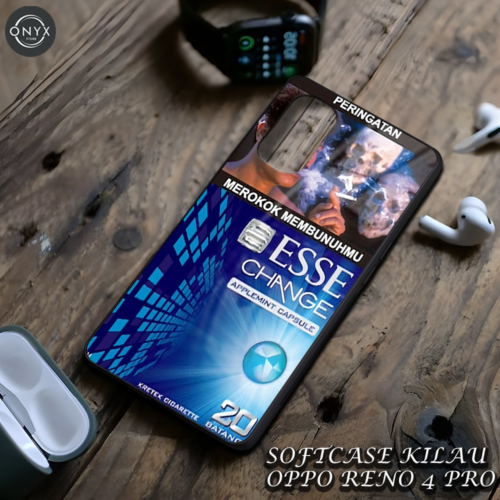 [AA28] SOFTCASE OPPO RENO 4 PRO | Casing Oppo Keren Lucu Murah | ROKOK | Pelindung Smartphone OPPO |