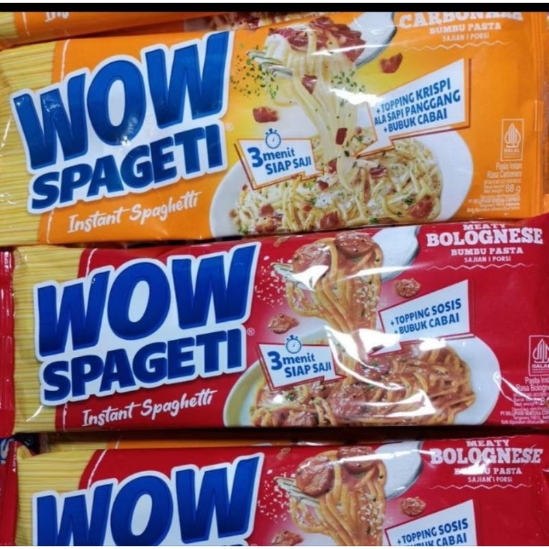 

WOW SPAGHETTI instan bks/ pcs