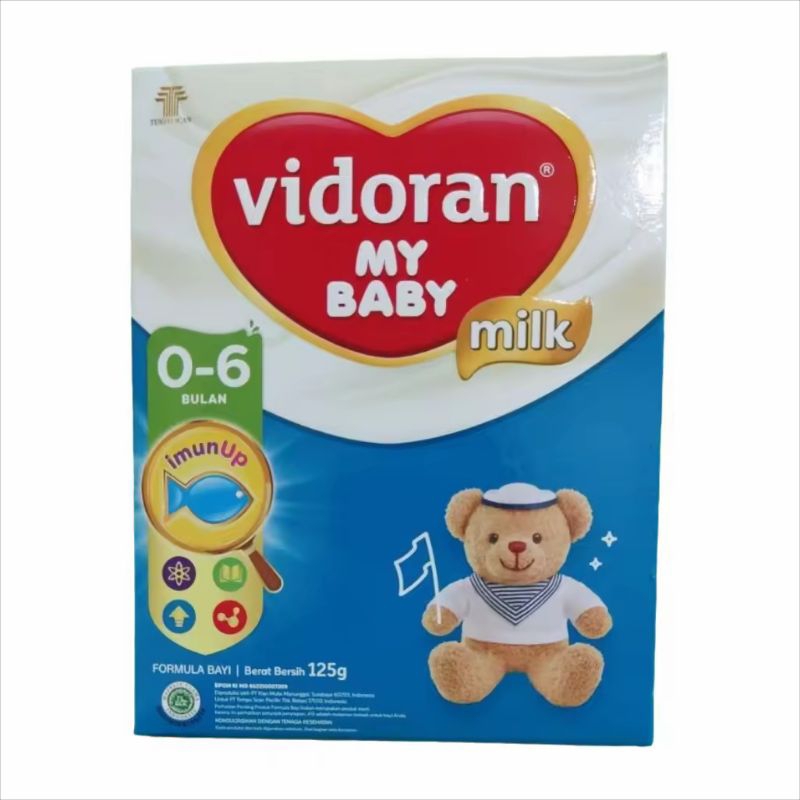 

susu vidoran 0-6 125g 575g.