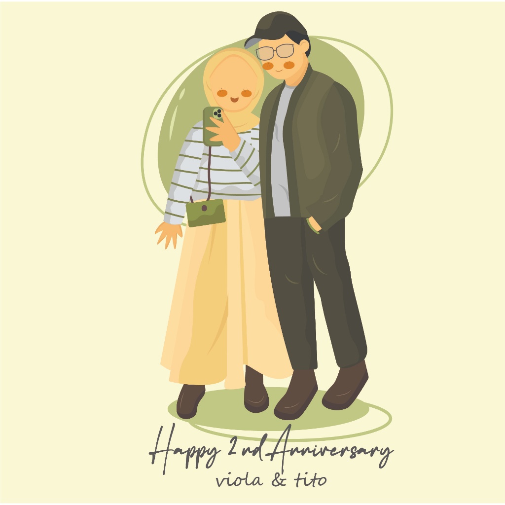 C01 - (Custom) faceless ilustrasi wajah/ilustrasi digital/ilustrasi kartun