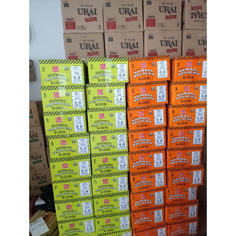 

BEST WOK mie goreng all varian MIX 1 dus isi 20pc single pack