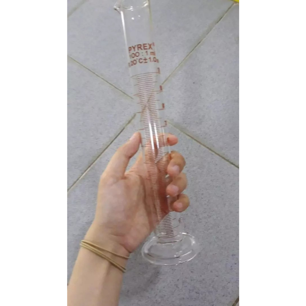 Gelas ukur Pyrex / Measuring Cylinder  Pyrex/gelas  ukur 50ml /gelas ukur 100ml