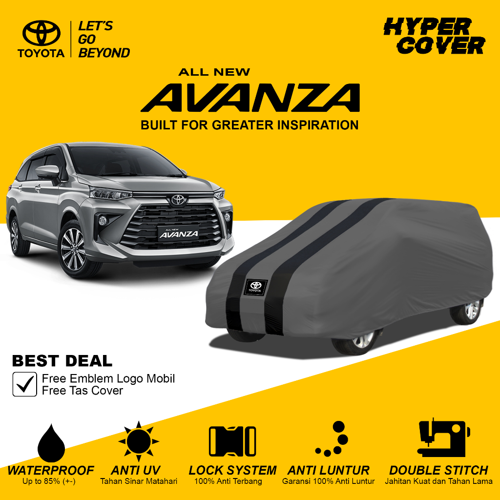 Cover Mobil All New Avanza Sarung Mobil All New Avanza Selimut Mobil All New Avanza 2022 - 2025