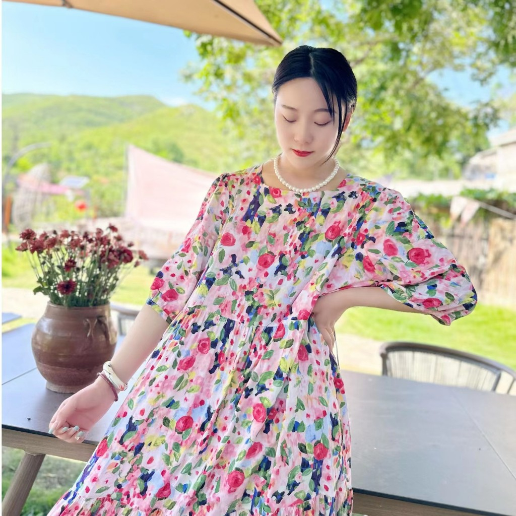 AILAND - Piyama dress anak perempuan/Daster rumahan/Piyama dress dewasa//Piyama dress couple anak da