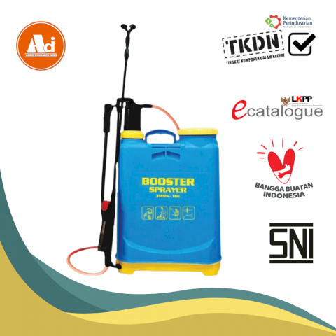 BOOSTER Tangki Sprayer Manual 16 Ltr  alat semprot Disinfektan Sprayer perkebunan taman hortikultura