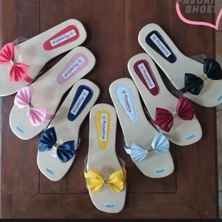 OBRAL(20 PASANG) SANDAL TEPLEK WANITA JUAL PERKODI READY SANDAL SANTAI 1 KODI F-36