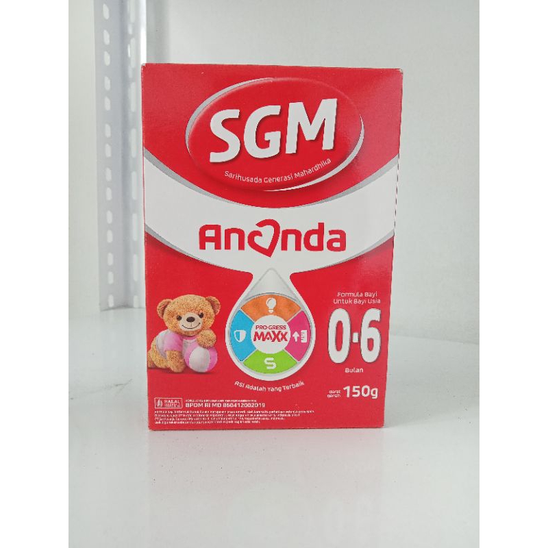 

SUSU SGM Ananda 0 - 6 Bulan ( 150gr )