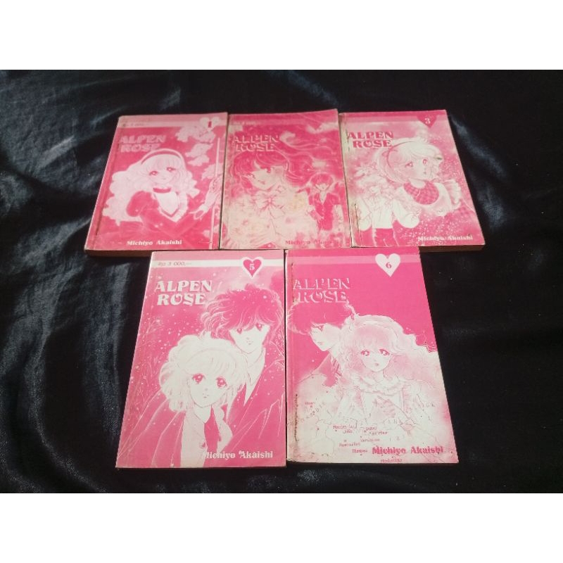 manga komik alpen rose akaishi michiyo