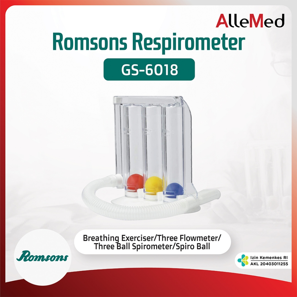 Romsons Respirometer Breathing Exerciser