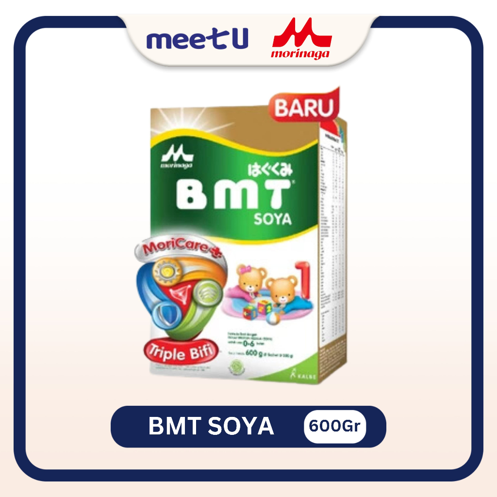 Morinaga BMT Soya 0 - 6 Bulan 600gr