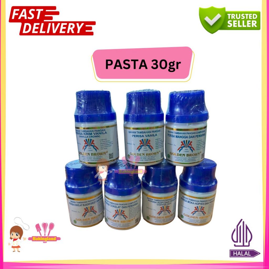 

GOLDEN BROWN PASTA RASA VANILA CROWN