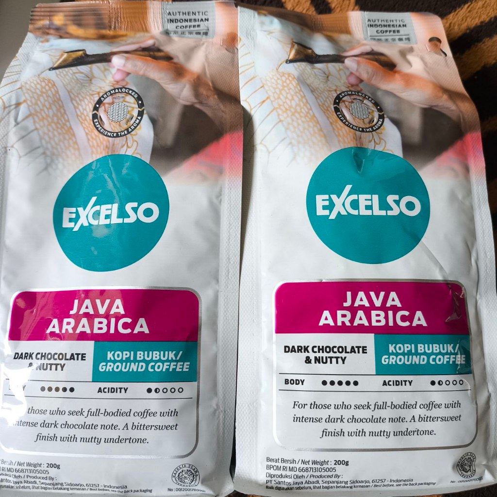 

Excelso Java Arabica Kopi Bubuk Kemasan 200gr