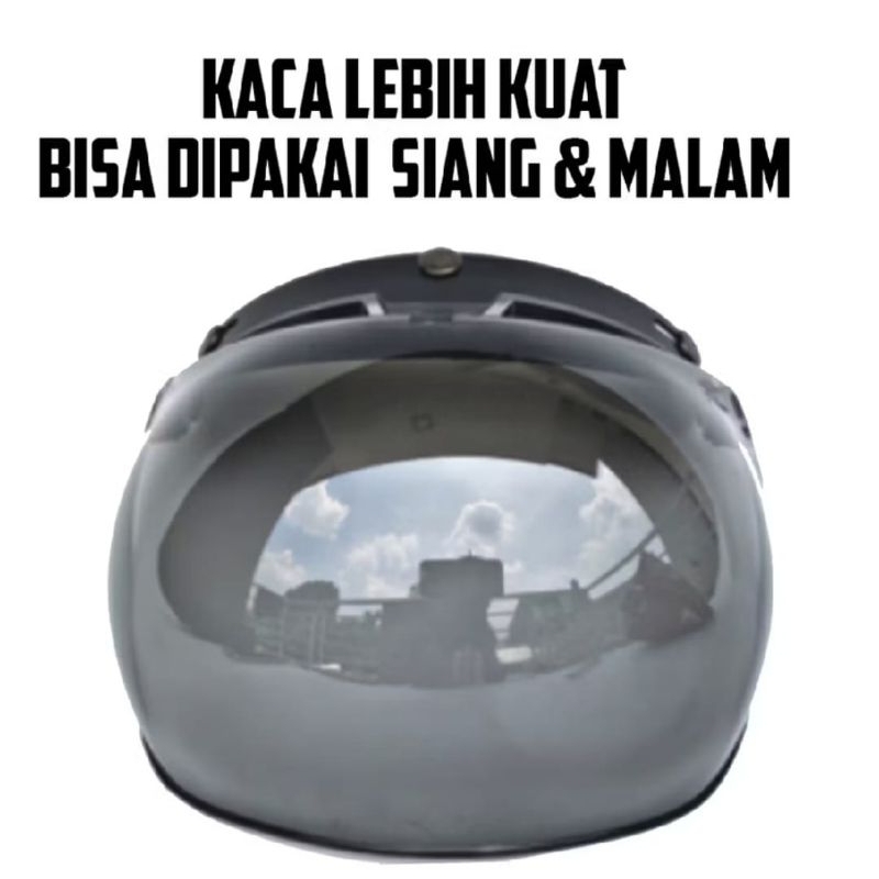 kaca helm bogo cembung/kaca helm bogo murah/kaca helm retro kaca bogo murah kaca helm bogo murah