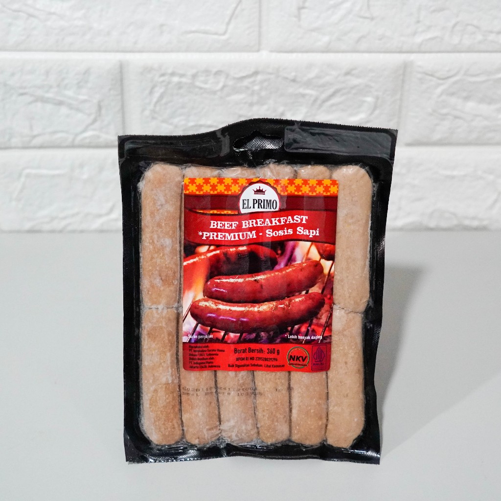 

EL PRIMO BEEF BREAKFAST SAUSAGE 360GRAM