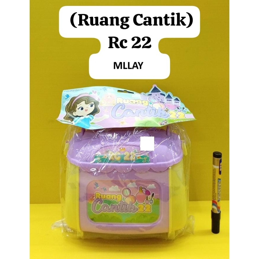 MAINAN MAKE UP SET MAINAN ANAK PEREMPUAN KOPER RUANG CANTIK RC22