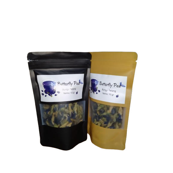 

Bunga Telang Kering 10 gram, Dried Butterfly Pea Flower Siap Seduh
