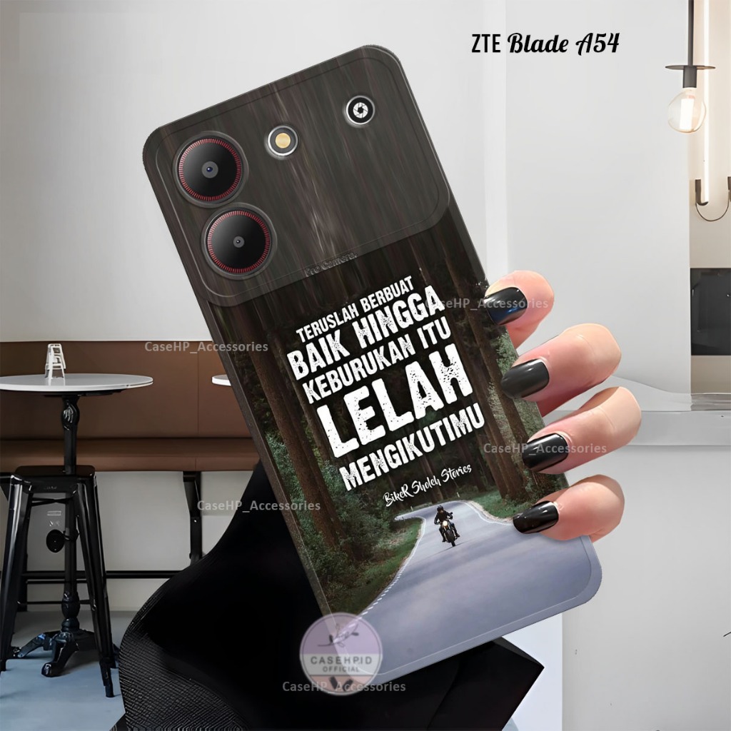 Softcase Hp ZTE Blade A54 Terbaru 2024 Case ZTE Blade A54 - Casing ZTE Blade - Kesing Pro Kamera - S
