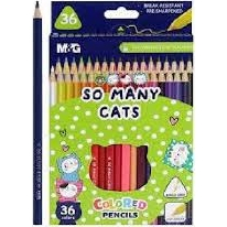 

M&G AWP343A3 Pensil Warna Color Pencil So Many Cat 36 Warna