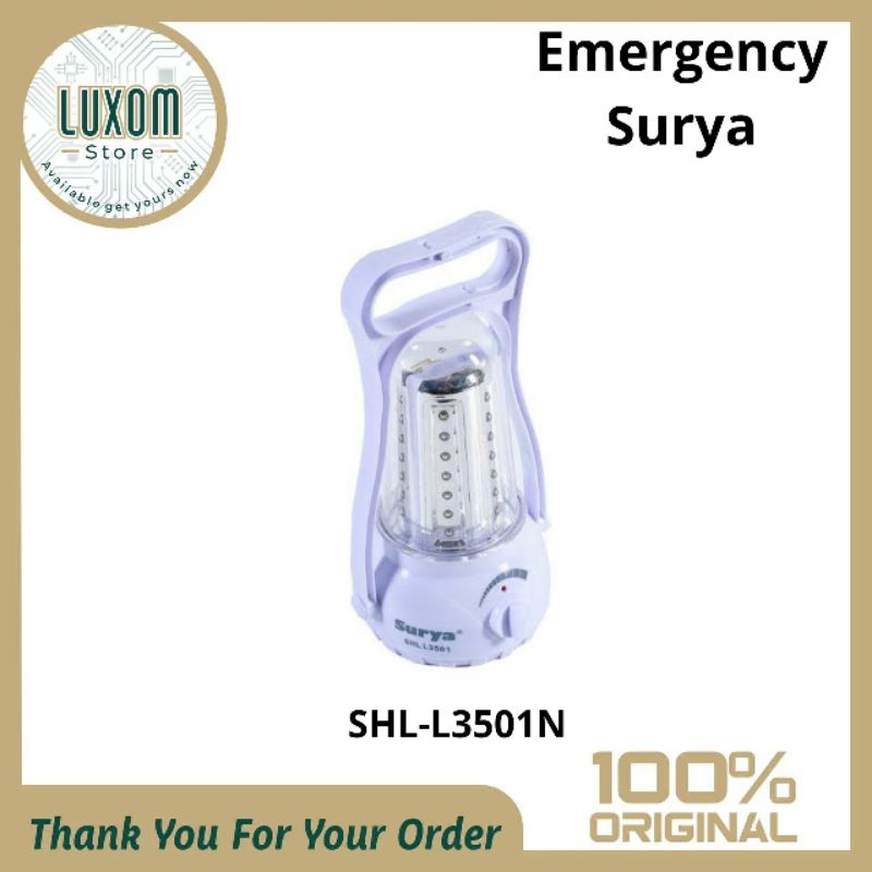 Emergency Surya SHL-L3501N/Lampu emergency Surya/Emergency