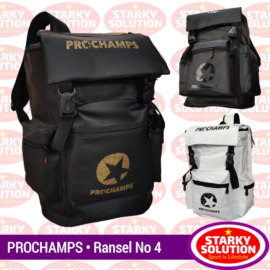 Ransel Raket PROCHAMPS NO 4 Badminton Tenis Padel Bulutangkis Squash Tas Bagpack Bag Pack Original