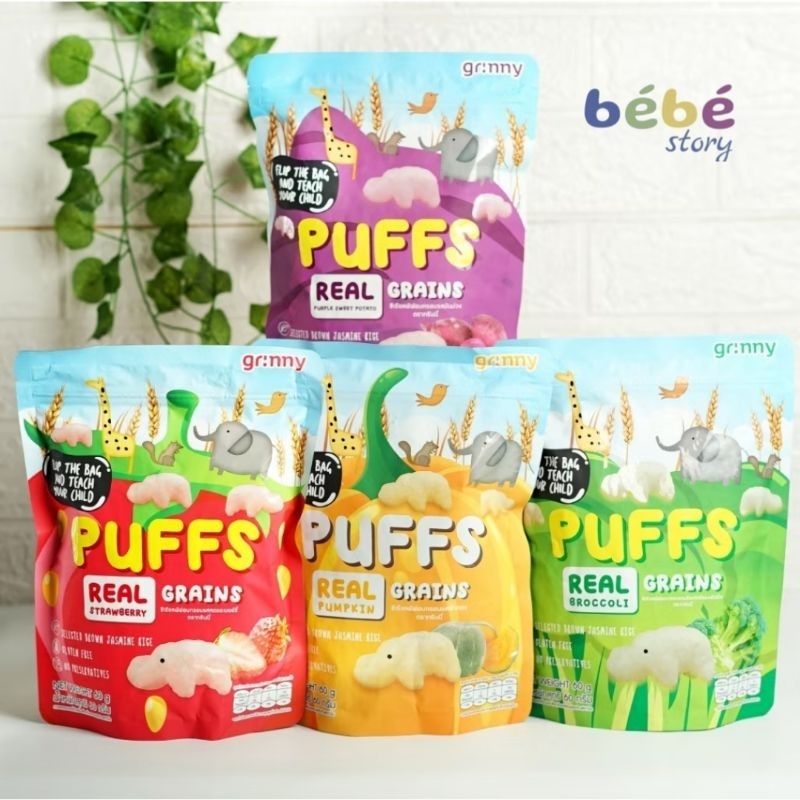 

GRINNY PUFFS GRAINS / CEMILAN BABY & KIDS