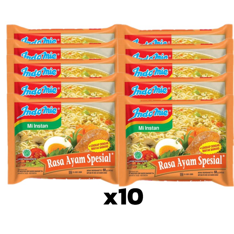 

indomie ayam spesial (10pcs)