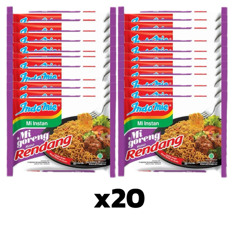 

indomie rendang (20pcs)