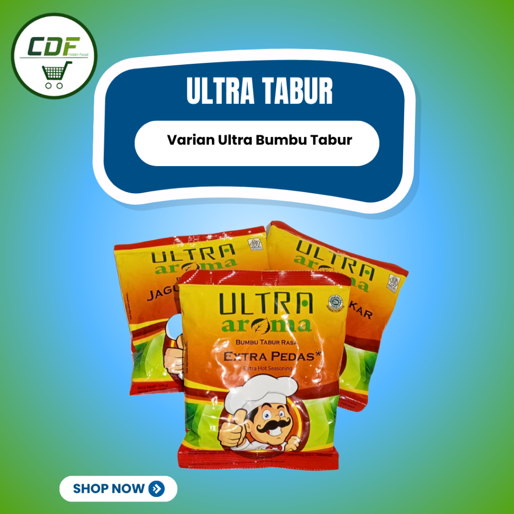 

Ultra Bumbu Tabur : Tabur Balado, Tabur cabe Bubuk, Tabur Balado Pedas Manis, Extra Pedas, Tabur Jagung Manis, Tabur Jagung Bakar, Tabur BBQ, Tabur Sapi panggang, Ayam Bawang & Tabur Keju ( 100gr )