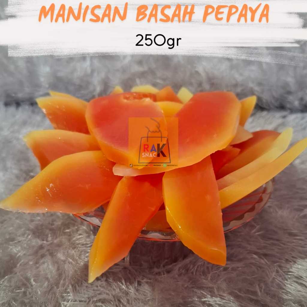 

MANISAN BASAH PEPAYA 250 GRAM