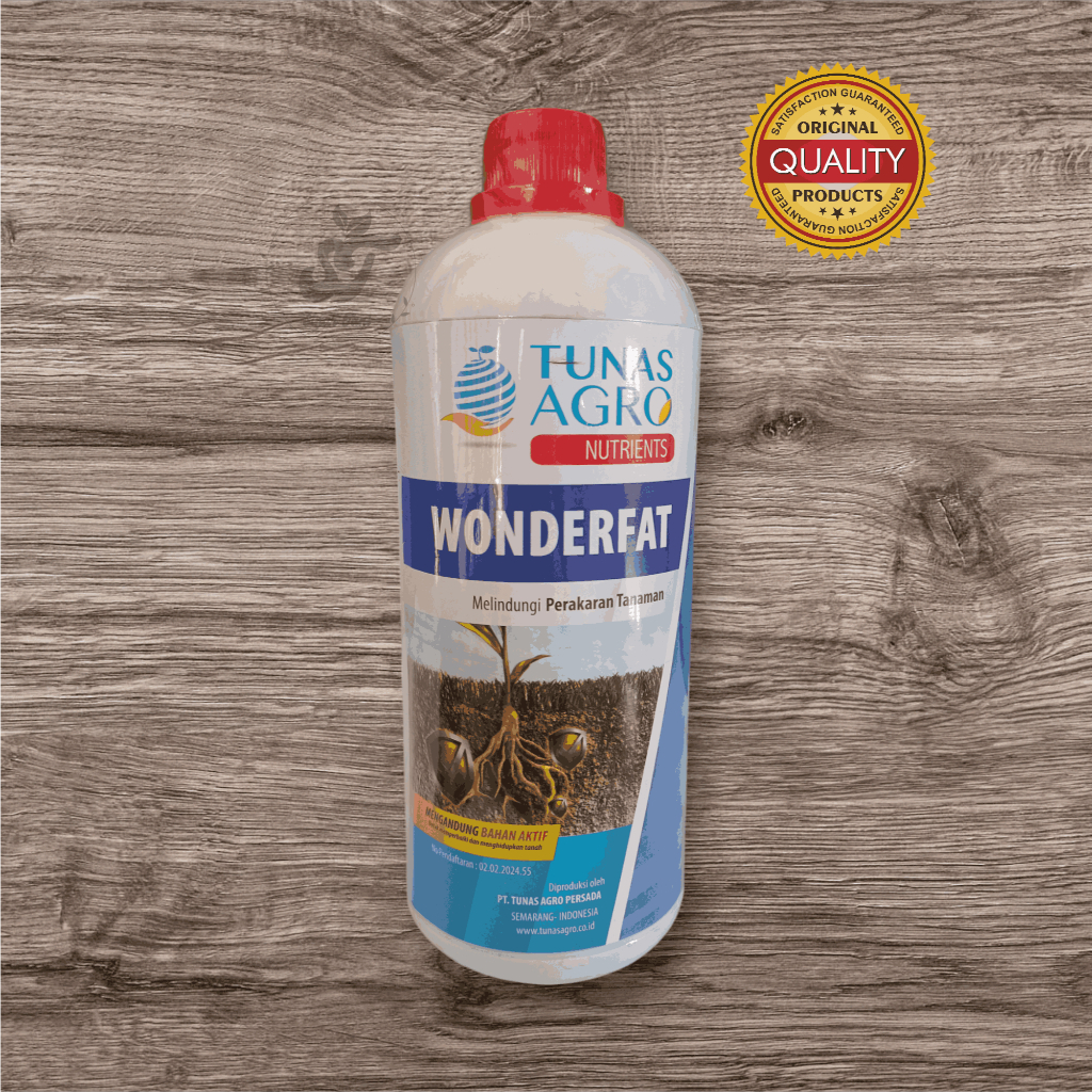 Pupuk Nutrisi Tanah Tunas Agro Wonderfat 1 Liter
