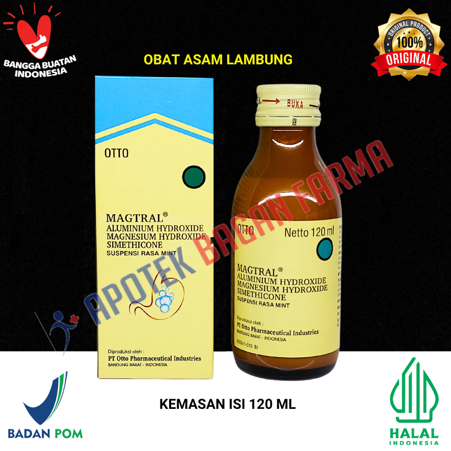 MAGTRAL SIRUP 120ML | Obat Lambung Sirup