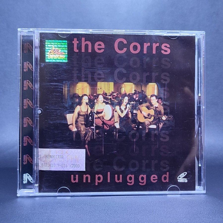 VCD THE CORRS - UNPLUGGED & LIVE AT LANSDOWNE ROAD ORIGINAL