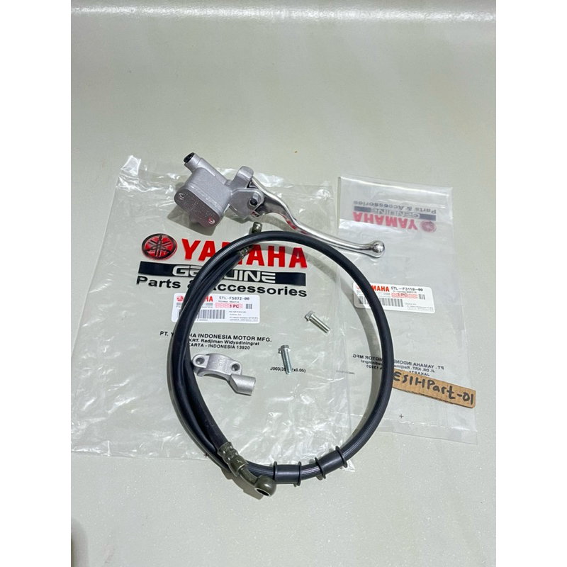 Handle rem atas assy 5TL plus Selang rem Yamaha Mio Lama Mio Sporty