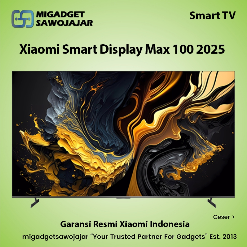 Xiaomi Smart Display Max 100 2025 Mi Smart TV 100 Inch 4K Google TV RAM 3/32 GB