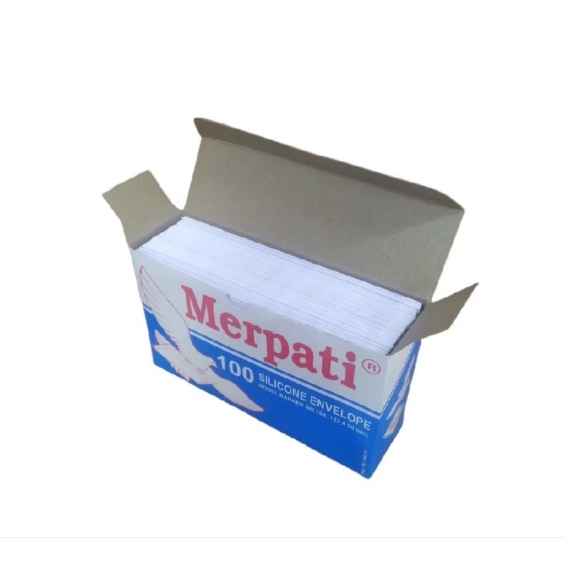 

Amplop Merpati TANGGUNG 152 x 90 mm isi 100 pcs