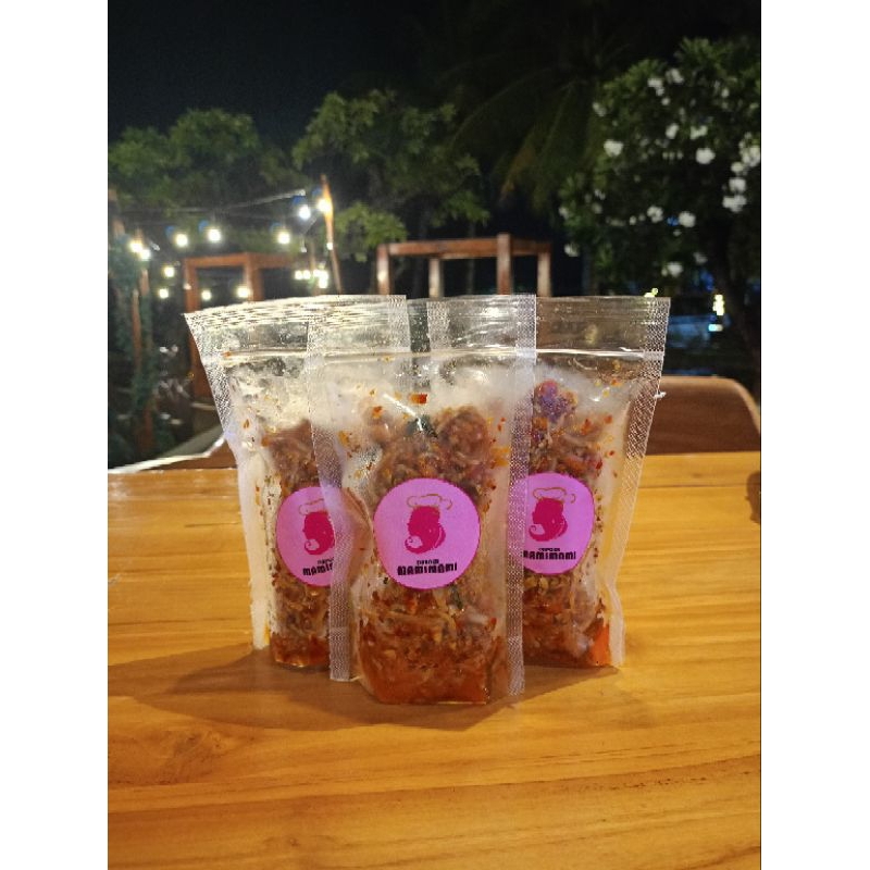 

Kering kacang teri Hauce