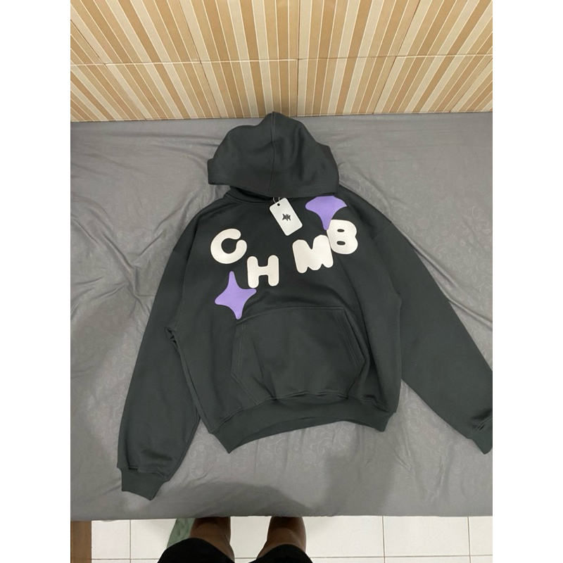 hoodie CHMB SHOOTING LOVE GREY