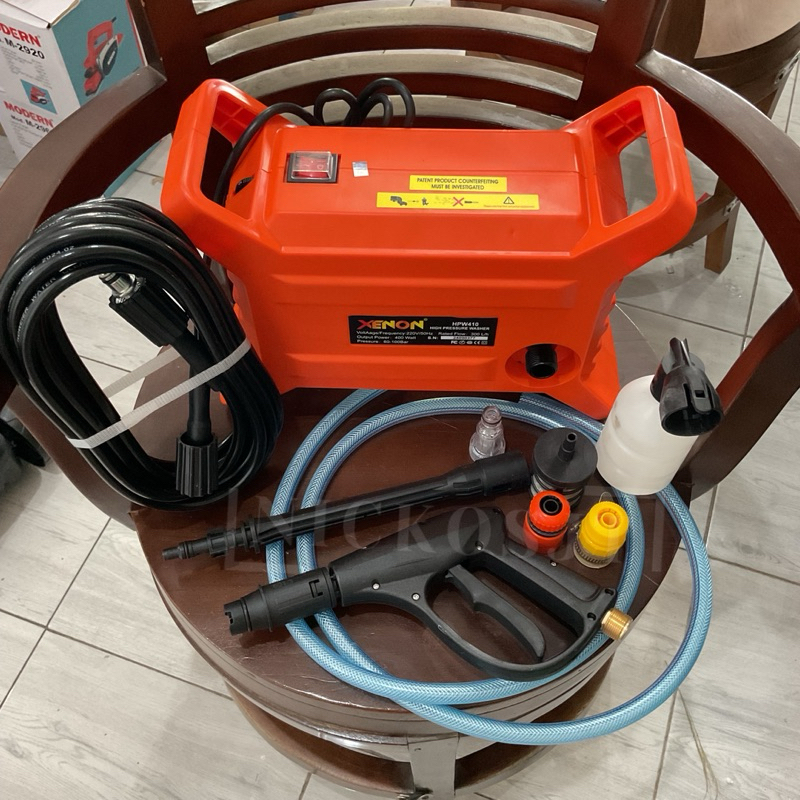 XENON JET CLEANER HPW 410 HPW410 MESIN CUCI MOBIL VARIABEL SPEED stim steam jetcleaner watt kecil