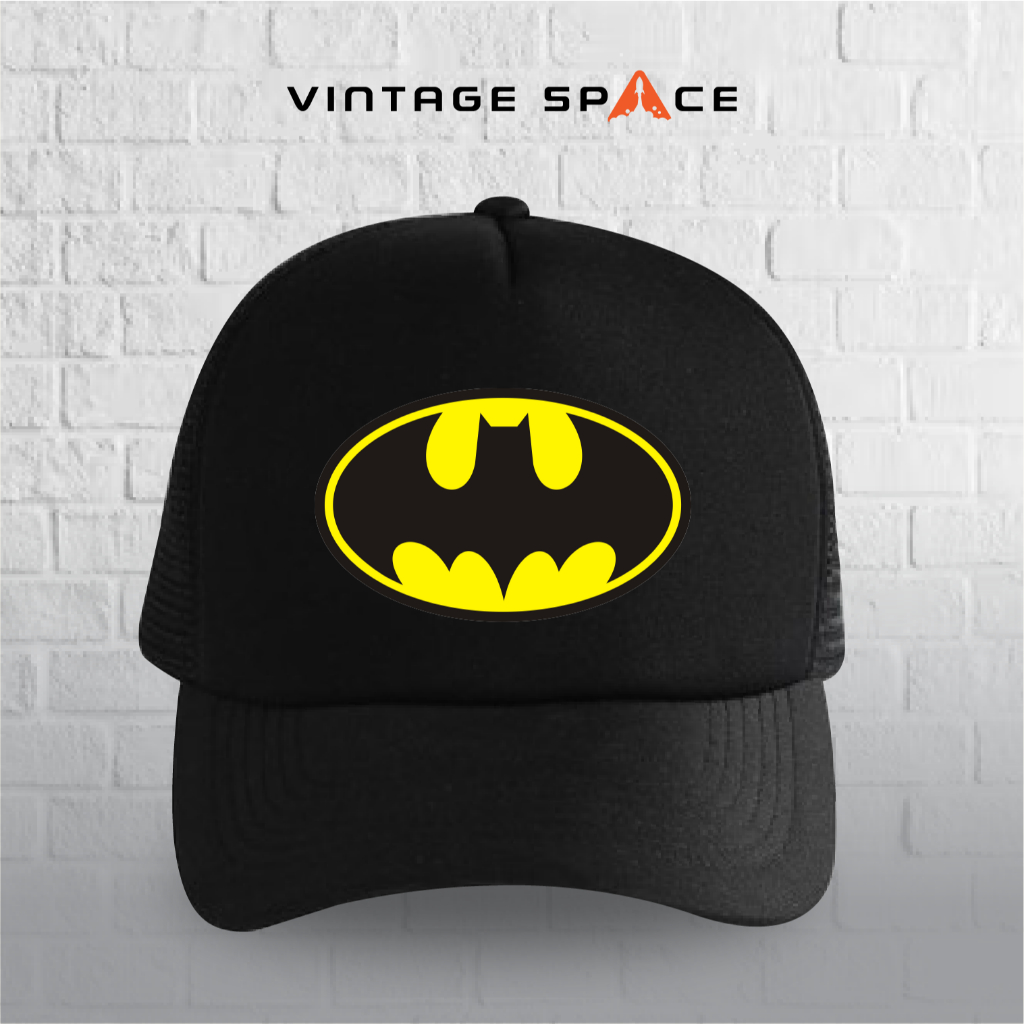 topi superhero batman/ topi batman/ topi jaring/topi trucker
