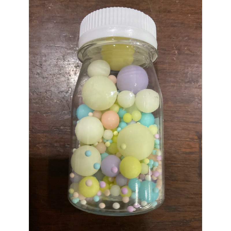 

Sprinkle Mutiara Mix Rainbow Pastel 30gr