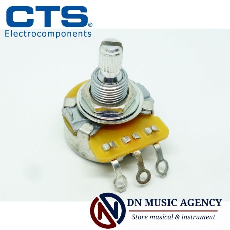 potensio CTS 1 meg Split Shaft linear potensio gitar & bass original