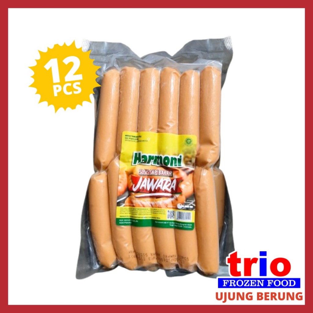 PROMO SOSIS BAKAR HARMONI JAWARA 500GR ISI 12PCS