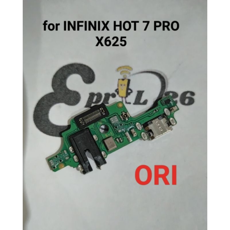 CONNECTOR CHARGER INFINIX HOT 7 PRO X625 ORI PAPAN KONEKTOR CAS PCB BOARD INFINIX HOT 7 PRO X625 ORI