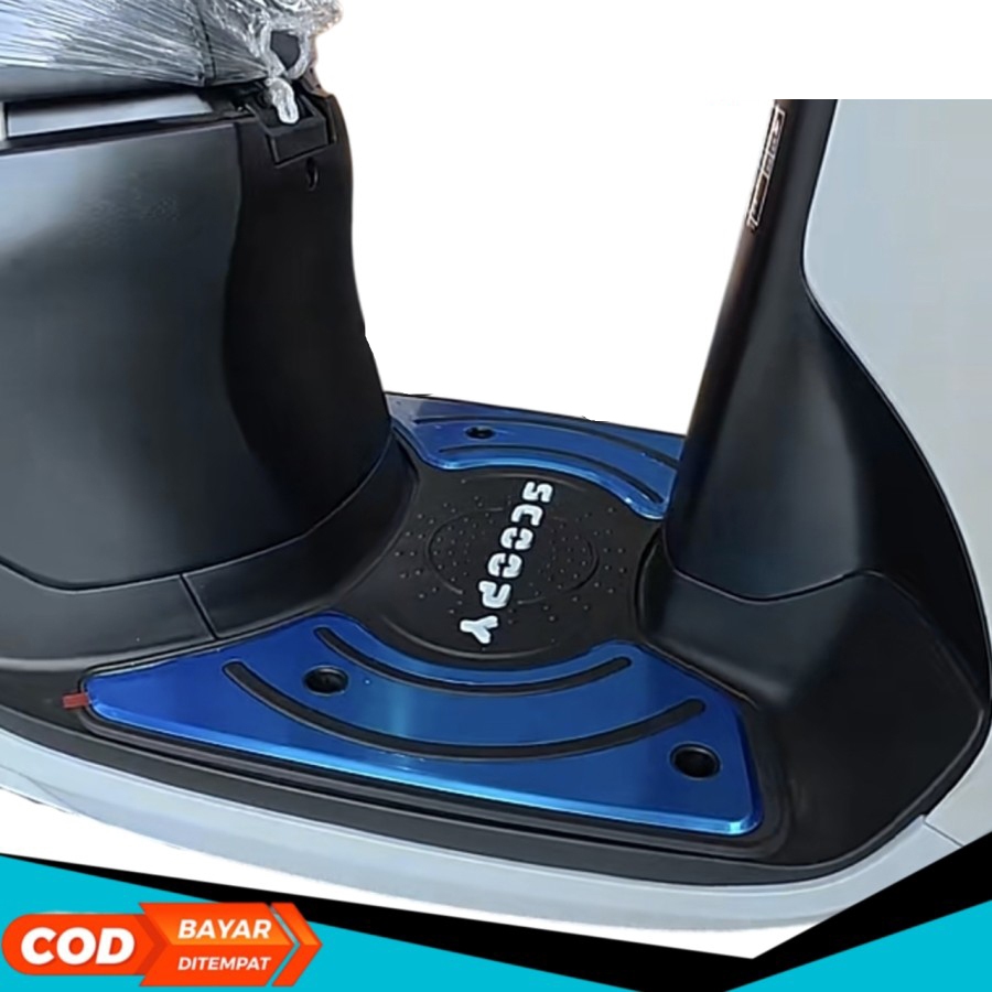 Karpet Scoopy NEW 2021-2025 Original AHM Honda Alas Pijakan Kaki Motor Scoopy 2025