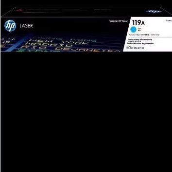 HP 119A Cyan Original Laser Toner Cartridge
