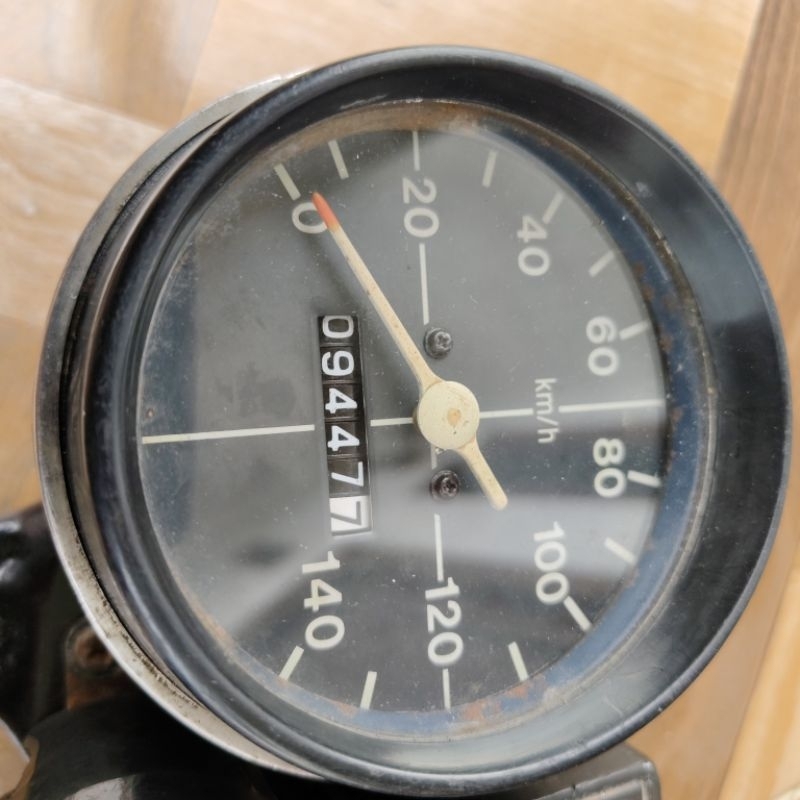 mesin speedometer yamaha RX100 original spido spedo kilometer tachometer rpm kanan kiri pnp rx 125