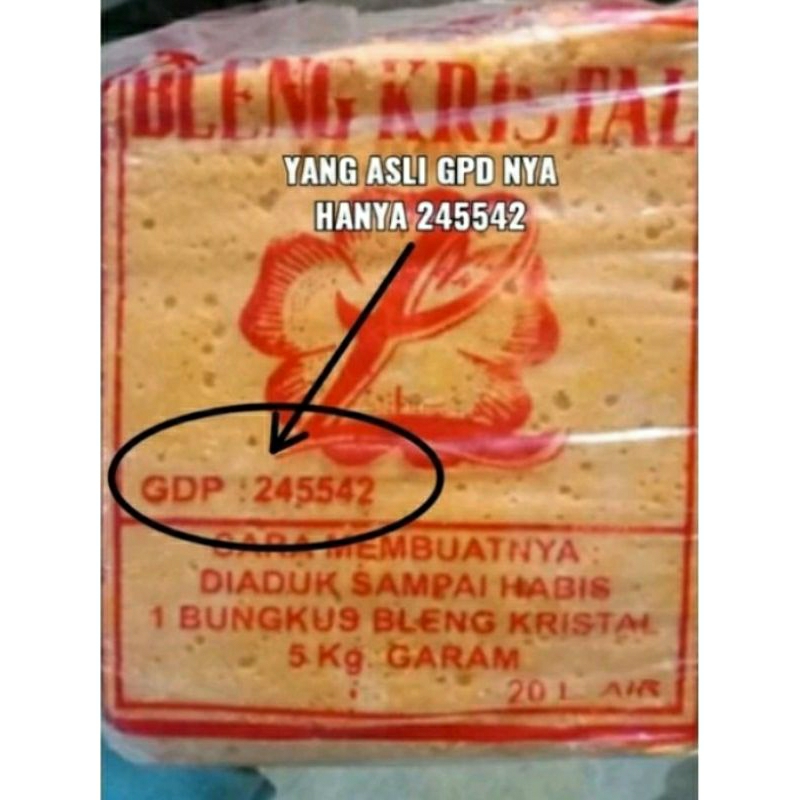 

BLENG kristal/ obat krupuk/ bleng kristal asli(new)