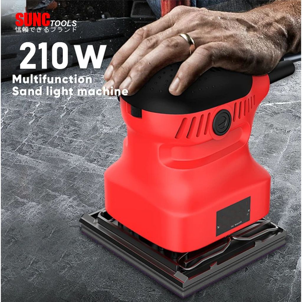 Mesin Amplas Kayu Elektrik Sander Amplas Tembok Amplas Listrik Electric Sander SUNC TOOLS